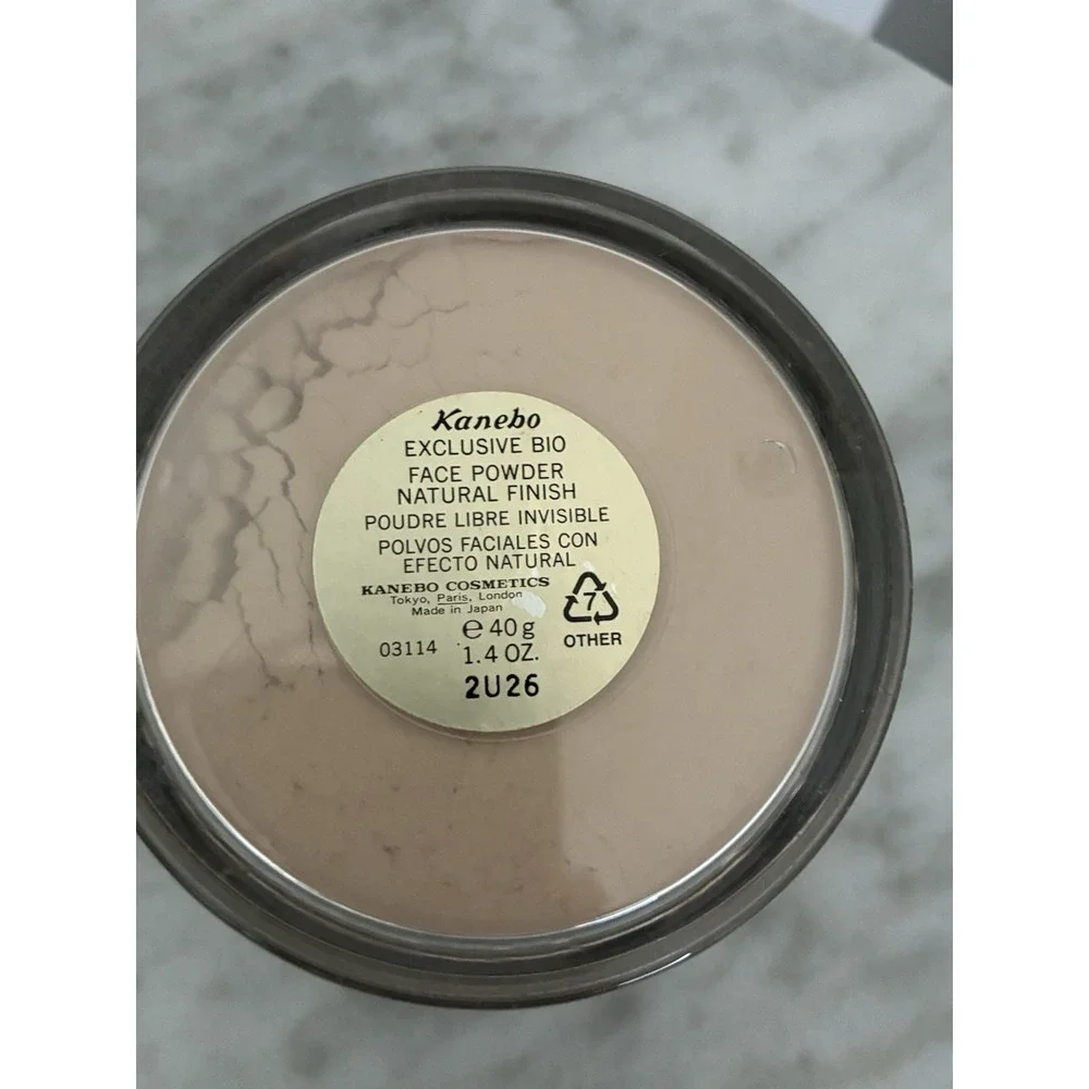 Kanebo Exclusive Bio Face Powder. Natural finish. Jumbo 1.4 Oz . Sealed. RARE